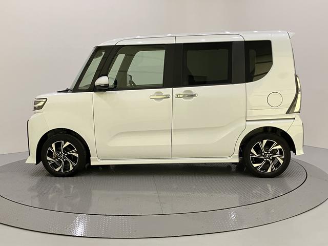 タントカスタムX両側PSD プリクラッシュセーフティ Bモニター 電格ミラー ISTOP レーンキープアシスト 前席シートヒーター LEDヘッドライト キ−フリ− スマートキー オートLED 衝突安全ボディ ABS(山口県)の中古車