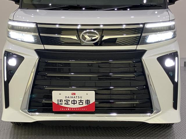タントカスタムX両側PSD プリクラッシュセーフティ Bモニター 電格ミラー ISTOP レーンキープアシスト 前席シートヒーター LEDヘッドライト キ−フリ− スマートキー オートLED 衝突安全ボディ ABS(山口県)の中古車