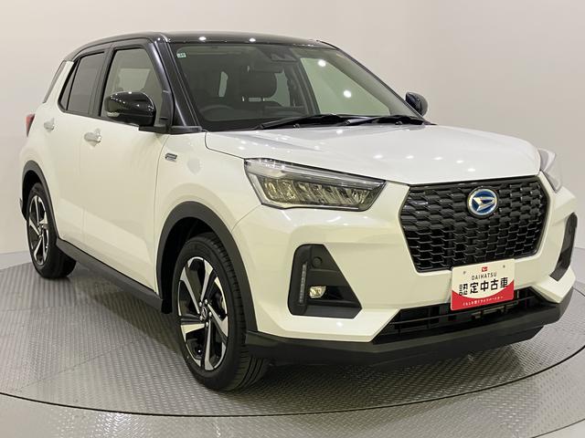 ロッキープレミアムＧ　ＨＥＶ軽減ブレーキ　運転席助手席エアバック　アルミ　ＬＥＤヘッドランプ　電動格納式ドアミラー　アイドリングストップ　レーンキープアシスト　盗難防止システム　衝突安全ボディ　オートＬＥＤ　シ−トヒ−タ−（山口県）の中古車