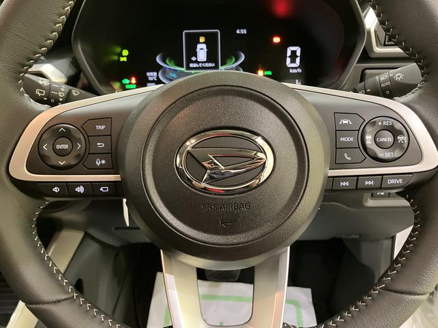 ロッキープレミアムＧ　ＨＥＶ軽減ブレーキ　運転席助手席エアバック　アルミ　ＬＥＤヘッドランプ　電動格納式ドアミラー　アイドリングストップ　レーンキープアシスト　盗難防止システム　衝突安全ボディ　オートＬＥＤ　シ−トヒ−タ−（山口県）の中古車