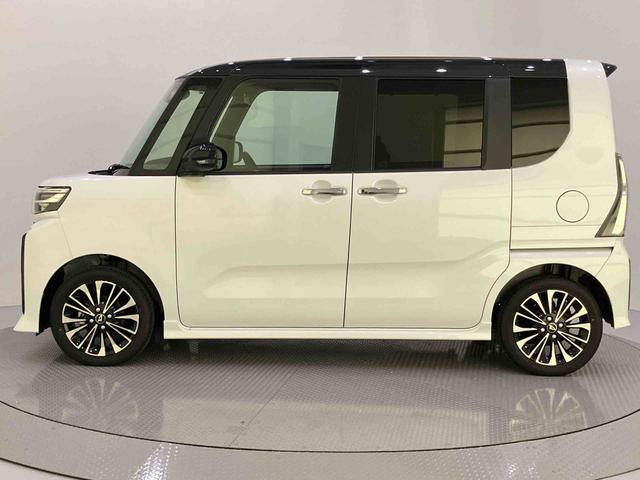 タントカスタムＲＳ軽減ブレーキ　Ｉ−ＳＴＯＰ　車線逸脱防止　シ−トヒ−タ−　安全ボディ　バックモニター　ハイビームアシスト　ターボ車　助手席エアバック　ＬＥＤライト　オートライト　盗難防止　キーフリー　ＡＢＳ（山口県）の中古車