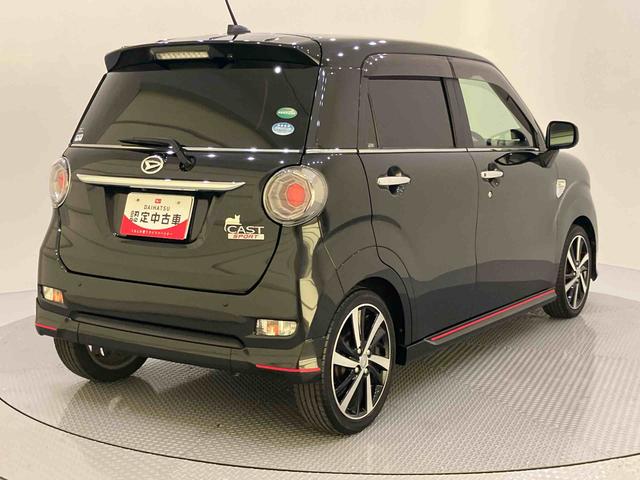 キャストスポーツＳＡIIIナビ　ドライブレコーダー　ＥＴＣ車載器　全周囲カメラ　革シート　ＳＤ　ターボ車　アルミ　オートマチックハイビーム　スマ−トキ−　シ−トヒ−タ−　ＬＥＤヘットライト　ＡＢＳ　ワンオーナー　電動格納ミラー（山口県）の中古車