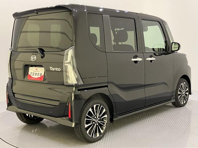 タントカスタムRSリミテッドオートマチックハイビーム イモビライザー エアバッグ 電動格納ミラー 車線逸脱警報 キーフリーシステム 前席シートヒーター ETC ターボ LEDヘッドライト アルミホイール スマートキー ABS(山口県)の中古車