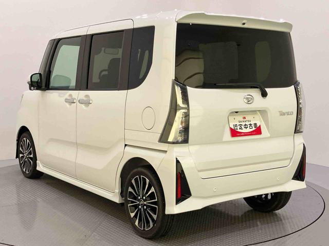 タントカスタムRSアイドリンストップ 踏み間違い防止装置 電格ミラー 両パワースライドドア 車線逸脱警報 シートヒータ ターボ付 LEDヘットライト スマートキー オートライト オートLED キーフリーシステム ABS(山口県)の中古車