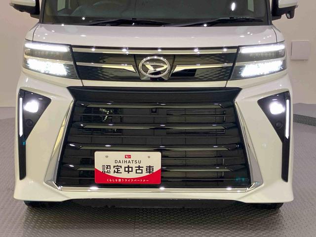 タントカスタムRSアイドリンストップ 踏み間違い防止装置 電格ミラー 両パワースライドドア 車線逸脱警報 シートヒータ ターボ付 LEDヘットライト スマートキー オートライト オートLED キーフリーシステム ABS(山口県)の中古車