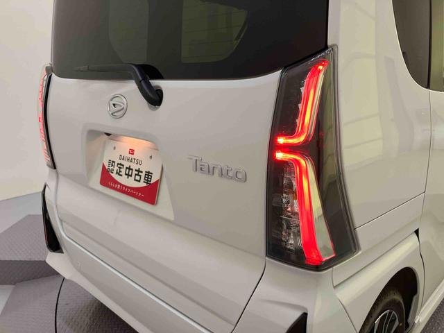 タントカスタムRSアイドリンストップ 踏み間違い防止装置 電格ミラー 両パワースライドドア 車線逸脱警報 シートヒータ ターボ付 LEDヘットライト スマートキー オートライト オートLED キーフリーシステム ABS(山口県)の中古車