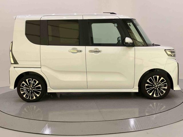 タントカスタムＲＳアイドリンストップ　踏み間違い防止装置　電格ミラー　両パワースライドドア　車線逸脱警報　シートヒータ　ターボ付　ＬＥＤヘットライト　スマートキー　オートＬＥＤ　キーフリーシステム　ＡＢＳ　エアバッグ（山口県）の中古車