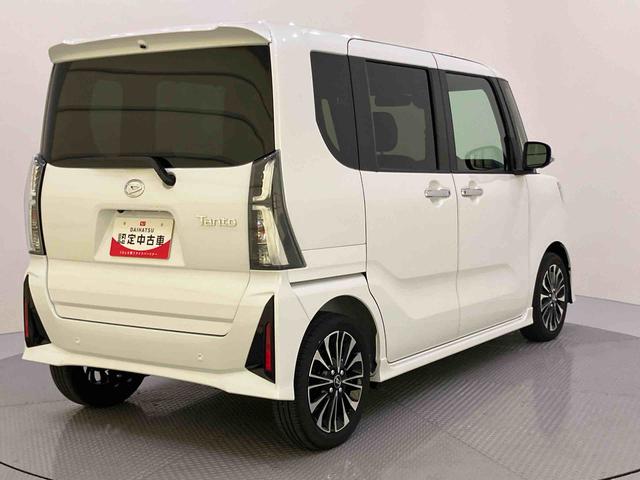 タントカスタムＲＳアイドリンストップ　踏み間違い防止装置　電格ミラー　両パワースライドドア　車線逸脱警報　シートヒータ　ターボ付　ＬＥＤヘットライト　スマートキー　オートＬＥＤ　キーフリーシステム　ＡＢＳ　エアバッグ（山口県）の中古車