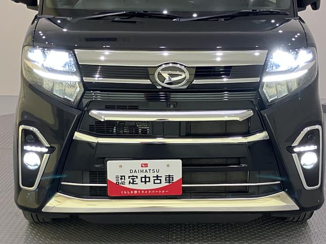 タントカスタムＲＳアイドリンストップ　踏み間違い防止装置　電格ミラー　ＥＴＣ装備　禁煙　ＵＳＢ入力　車線逸脱警報　ターボ付　ドラレコ　スマートキー　オートＬＥＤ　キーフリーシステム　ＡＢＳ　アルミホイール　点検記録簿（山口県）の中古車