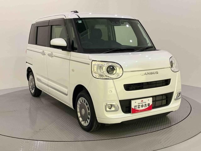 ムーヴキャンバスセオリーGレーンキープアシスト Rカメラ 両側パワ−スライドドア ドライブレコーダー フルタイム4WD 衝突軽減ブレーキ 前席シートヒーター 電動格納ミラー オートマチックハイビーム オートライト スマートキー(山口県)の中古車