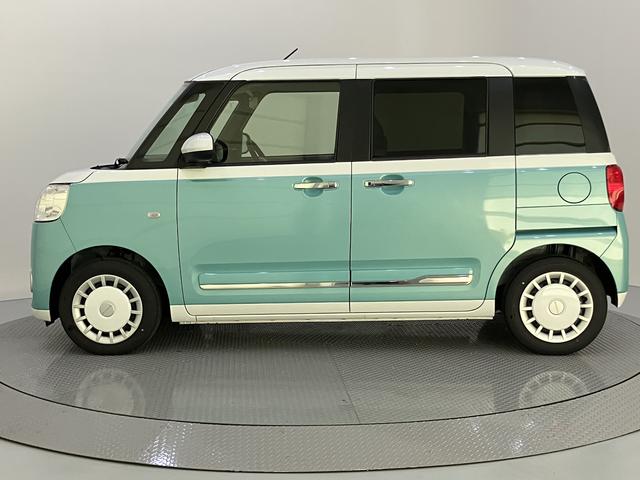 ムーヴキャンバスストライプスGターボ追従走行 追突被害軽減ブレーキ シートヒータ 車線逸脱警報 USB ターボエンジン スマートキー キーフリー オートマチックハイビーム ABS エアバック アイドリングSTOP 電動格納式ミラー(山口県)の中古車