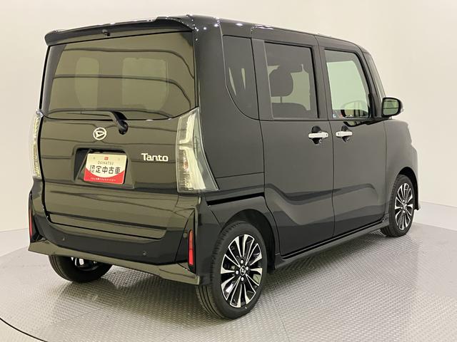 タントカスタムＲＳリミテッドディスプレイオーディオ　衝突被害軽減装置　両側パワスラドア　車線逸脱警報　ＥＴＣ　エアバッグ　シートヒーター　アイドリングストップ　バックカメラ　キーフリーシステム　オートマチックハイビーム　ターボ（山口県）の中古車