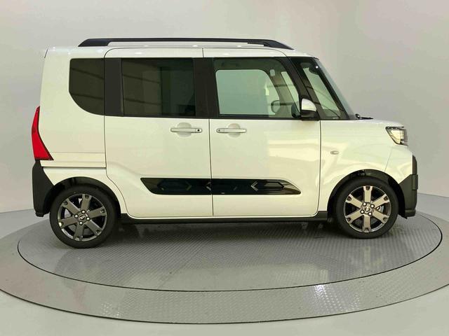 タントファンクロスターボエコアイドル　車線逸脱警報　電動格納ドアミラー　スマートキ　シートヒータ　ターボエンジン　アルミ　キーフリーシステム　オートハイビーム　オートライト　エアバッグ　ＡＢＳ　サポカーＳ　両Ｐドア（山口県）の中古車