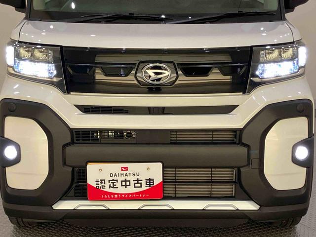 タントファンクロスターボエコアイドル　車線逸脱警報　電動格納ドアミラー　スマートキ　シートヒータ　ターボエンジン　アルミ　キーフリーシステム　オートハイビーム　オートライト　エアバッグ　ＡＢＳ　サポカーＳ　両Ｐドア（山口県）の中古車