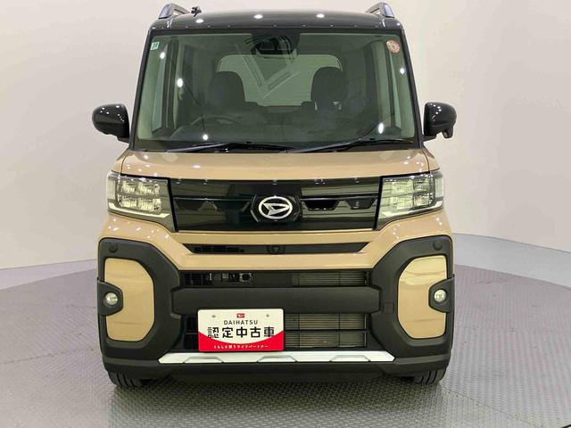 タントファンクロスターボエコアイドル　車線逸脱警報　電動格納ドアミラー　スマートキ　シートヒータ　ターボエンジン　アルミ　キーフリーシステム　オートハイビーム　オートライト　エアバッグ　ＡＢＳ　サポカーＳ　両Ｐドア（山口県）の中古車