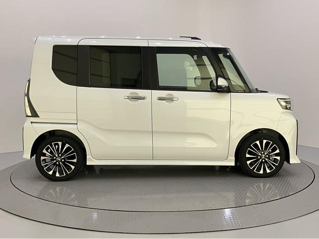 タントカスタムＲＳアイドリンストップ　踏み間違い防止装置　両パワースライドドア　車線逸脱警報　シートヒータ　ターボ付　スマートキー　オートライト　オートＬＥＤ　キーフリーシステム　ＡＢＳ　アルミホイール　エアバッグ（山口県）の中古車