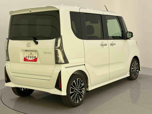 タントカスタムＲＳアイドリンストップ　踏み間違い防止装置　電格ミラー　両パワースライドドア　車線逸脱警報　シートヒータ　ターボ付　ＬＥＤヘットライト　スマートキー　オートライト　オートＬＥＤ　キーフリーシステム　ＡＢＳ（山口県）の中古車