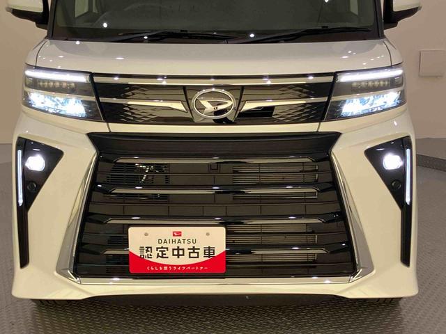 タントカスタムＲＳアイドリンストップ　踏み間違い防止装置　電格ミラー　両パワースライドドア　車線逸脱警報　シートヒータ　ターボ付　ＬＥＤヘットライト　スマートキー　オートライト　オートＬＥＤ　キーフリーシステム　ＡＢＳ（山口県）の中古車