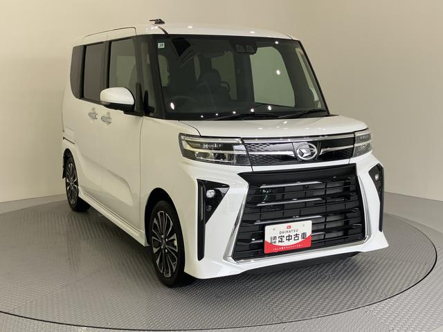 タントカスタムＲＳアイドリンストップ　踏み間違い防止装置　電格ミラー　両パワースライドドア　車線逸脱警報　シートヒータ　ターボ付　ＬＥＤヘットライト　スマートキー　オートライト　オートＬＥＤ　キーフリーシステム　ＡＢＳ（山口県）の中古車