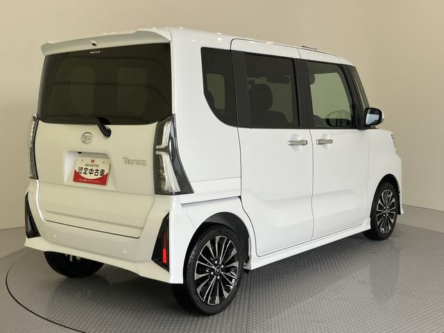 タントカスタムＲＳアイドリンストップ　踏み間違い防止装置　電格ミラー　両パワースライドドア　車線逸脱警報　シートヒータ　ターボ付　ＬＥＤヘットライト　スマートキー　オートライト　オートＬＥＤ　キーフリーシステム　ＡＢＳ（山口県）の中古車