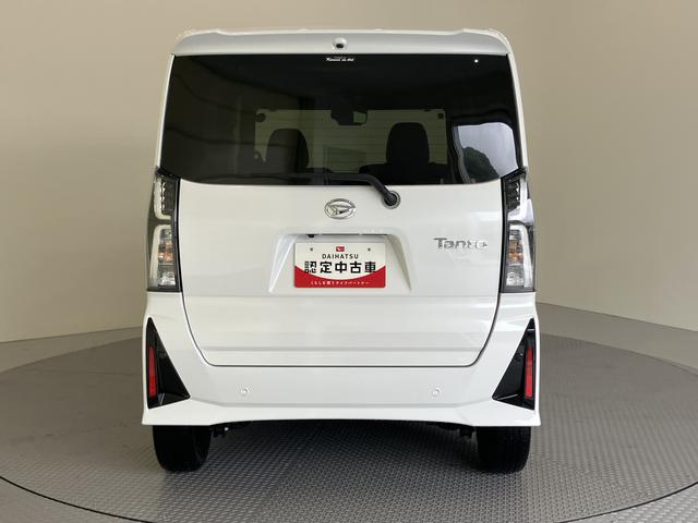 タントカスタムＲＳアイドリンストップ　踏み間違い防止装置　電格ミラー　両パワースライドドア　車線逸脱警報　シートヒータ　ターボ付　ＬＥＤヘットライト　スマートキー　オートライト　オートＬＥＤ　キーフリーシステム　ＡＢＳ（山口県）の中古車