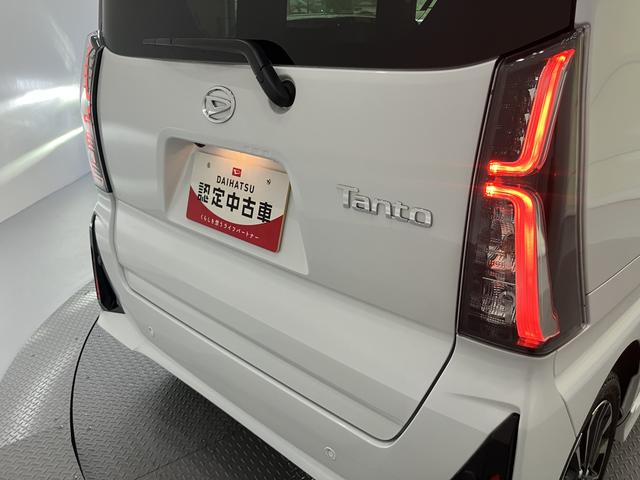 タントカスタムＲＳアイドリンストップ　踏み間違い防止装置　電格ミラー　両パワースライドドア　車線逸脱警報　シートヒータ　ターボ付　ＬＥＤヘットライト　スマートキー　オートライト　オートＬＥＤ　キーフリーシステム　ＡＢＳ（山口県）の中古車