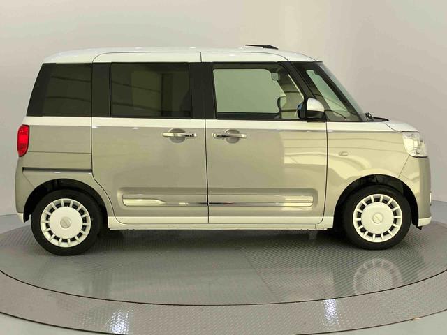 ムーヴキャンバスストライプスＧターボ追従走行　追突被害軽減ブレーキ　シートヒータ　車線逸脱警報　元試乗車　ＵＳＢ　ターボエンジン　Ｒカメラ　スマートキー　ドラレコ　キーフリー　オートマチックハイビーム　ＡＢＳ　エアバック（山口県）の中古車