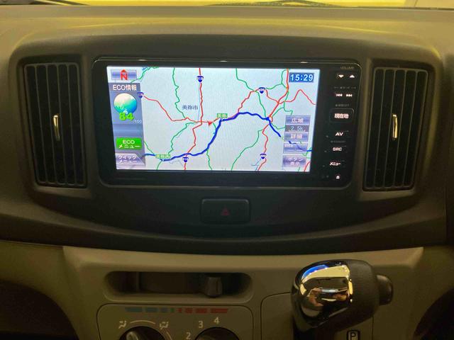 ミライースＸ　ＳＡ衝突被害軽減Ｂ　格納ミラー　キーレスキー　アルミ　運転席エアバッグ　ＡＢＳ　７インチＳＤナビ　ナビＴＶ　１オ−ナ−　Ｉストップ（山口県）の中古車