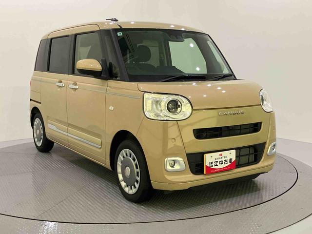 ムーヴキャンバスセオリーGシートヒータ 電格ミラー 左右電動スライドドア 誤発進抑制装置 Aライト レーンキープアシスト スマートキー エアバック オートマチックハイビーム キーフリー ABS アイドルストップ パノラマビュー(山口県)の中古車