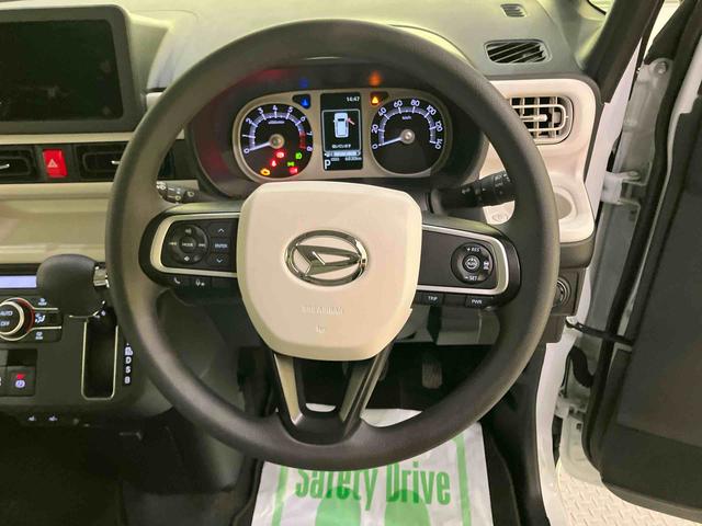 ムーヴキャンバスストライプスGターボ追従走行 追突被害軽減ブレーキ シートヒータ 車線逸脱警報 ターボエンジン Rカメラ スマートキー キーフリー オートマチックハイビーム Aライト ABS エアバック アイドリングSTOP(山口県)の中古車