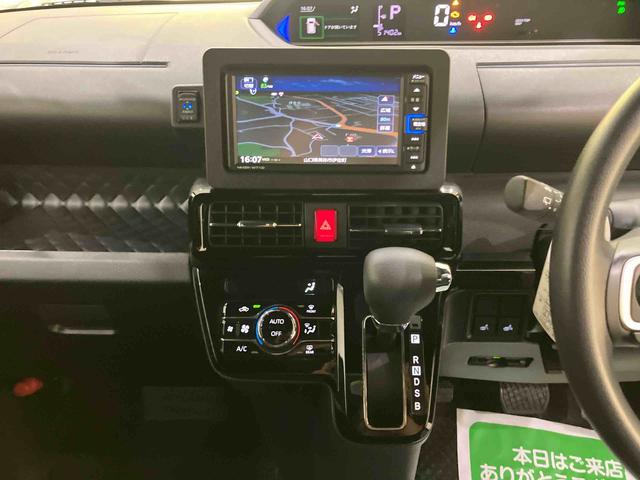 タントカスタムＸ１オーナ　ナビＴＶ　アルミ　スマートキー　キーフリー　ＡＢＳ付　記録簿　エアバッグ（山口県）の中古車