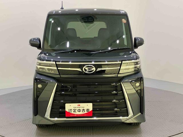 タントカスタムＲＳアイドリンストップ　踏み間違い防止装置　電格ミラー　両パワースライドドア　車線逸脱警報　シートヒータ　ターボ付　Ｂカメラ　ＬＥＤヘットライト　スマートキー　オートライト　オートＬＥＤ　ＡＢＳ（山口県）の中古車