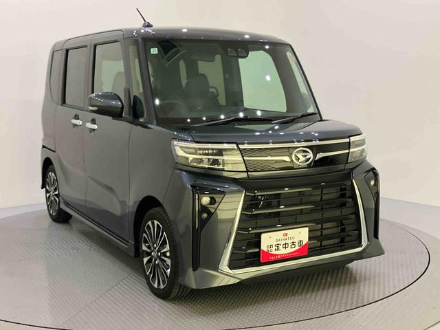 タントカスタムＲＳアイドリンストップ　踏み間違い防止装置　電格ミラー　両パワースライドドア　車線逸脱警報　シートヒータ　ターボ付　Ｂカメラ　ＬＥＤヘットライト　スマートキー　オートライト　オートＬＥＤ　ＡＢＳ（山口県）の中古車