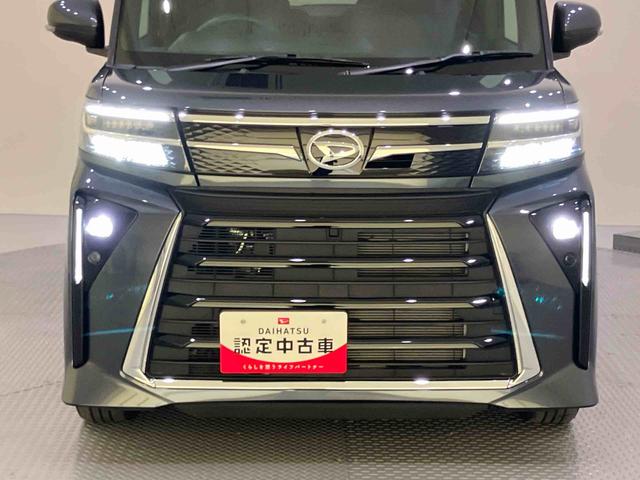タントカスタムＲＳアイドリンストップ　踏み間違い防止装置　電格ミラー　両パワースライドドア　車線逸脱警報　シートヒータ　ターボ付　Ｂカメラ　ＬＥＤヘットライト　スマートキー　オートライト　オートＬＥＤ　ＡＢＳ（山口県）の中古車