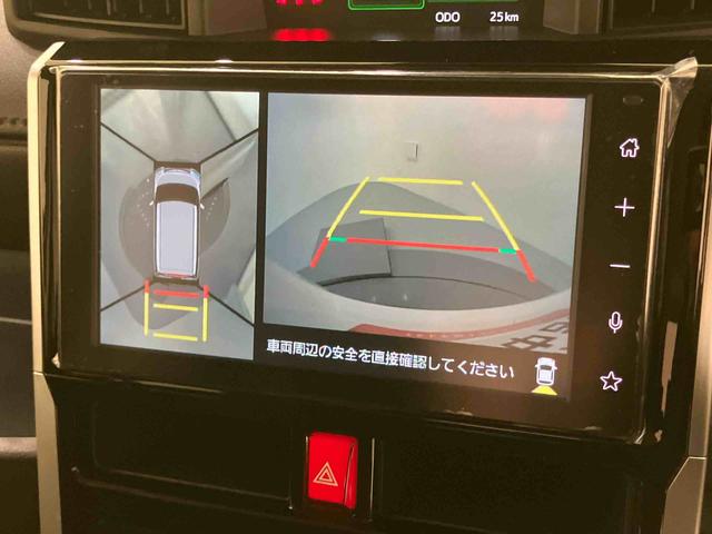 トールカスタムG ターボ追従走行 禁煙 ターボモデル 電動格納ミラー TV キーフリーシステム アルミホイール スマートキー 記録簿 ABS エアバック 全周カメラ(山口県)の中古車