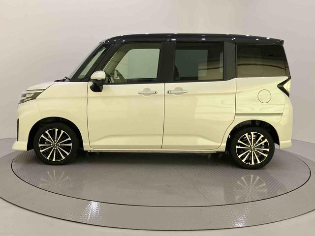 トールカスタムG ターボアダクティブクルーズコントロール ターボモデル 電動格納ミラー Aライト TV キーフリーシステム アルミホイール スマートキー ABS エアバック 全周カメラ 衝突回避支援ブレーキ 両側PSドア(山口県)の中古車