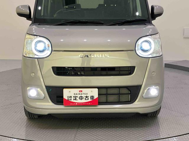 ムーヴキャンバスセオリーＧターボバックカメラ付き　衝突回避支援　盗難防止　オートマチックハイビーム　ＬＥＤ　左右パワースライドドア　電動格納式ドアミラー　ターボ車　キーフリー　エアバック　ＡＢＳ　アクティブクルーズ　インテリキー（山口県）の中古車