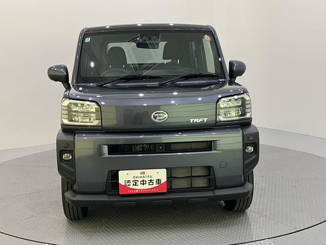 タフトG車線逸脱警報装置 USB入力 LEDライト 前席シートヒーター 電動格納ミラー スカイルーフ スマートキー アルミホイール キーフリー Aライト オートマチックハイビーム エアバック ABS 全周囲(山口県)の中古車