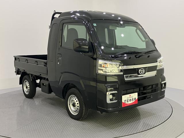 ハイゼットトラックジャンボエクストラ切り替え4WD 車線逸脱 ハイビームアシスト 電格ドアミラー キーレスキー LEDライト 運転席エアバック Aライト ABS スマートキー・プッシュスタート プリクラッシュセーフティ(山口県)の中古車