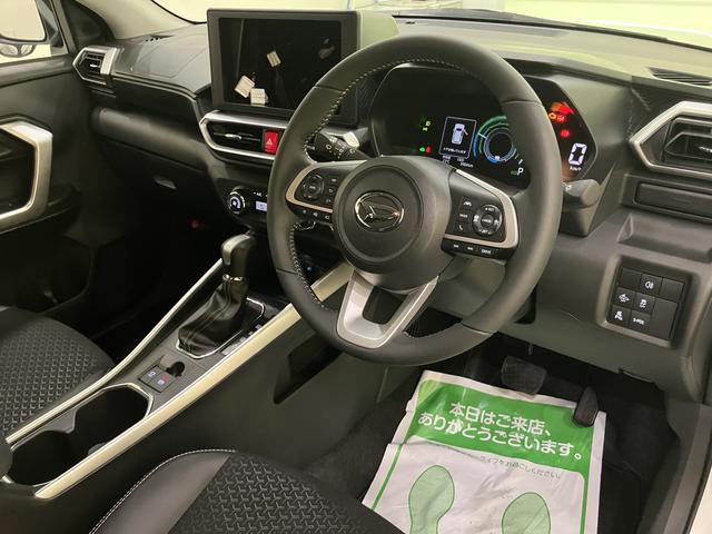 ロッキープレミアムG HEV電格ドアミラー 衝突被害軽減装置 アダクティブクルーズ スマートキー&プッシュスタート LEDヘッドランプ 前席シートヒーター キーフリー アイドリングストップ 車線逸脱防止 オートハイビーム ABS(山口県)の中古車