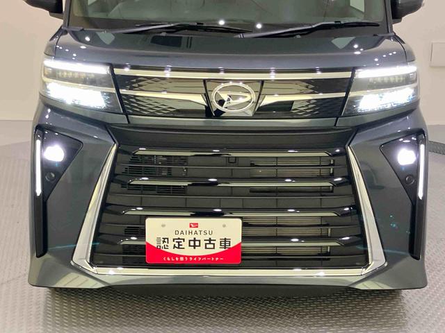 タントカスタムＸ両側パワスラドア　前後ブレーキサポート　オートミラー　スマートキーＰスタート　リアカメラ　ＬＥＤヘッドライト　レーンキープ　シートヒーター　キーフリーキー　オートハイビーム　アルミホイール　ＡＢＳ（山口県）の中古車