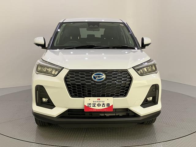 ロッキープレミアムG HEVディスプレイオーディオ 電格ドアミラー 衝突被害軽減装置 アダクティブクルーズ スマートキー&プッシュスタート USB LEDヘッドランプ 前席シートヒーター 車線逸脱防止 オートハイビーム(山口県)の中古車