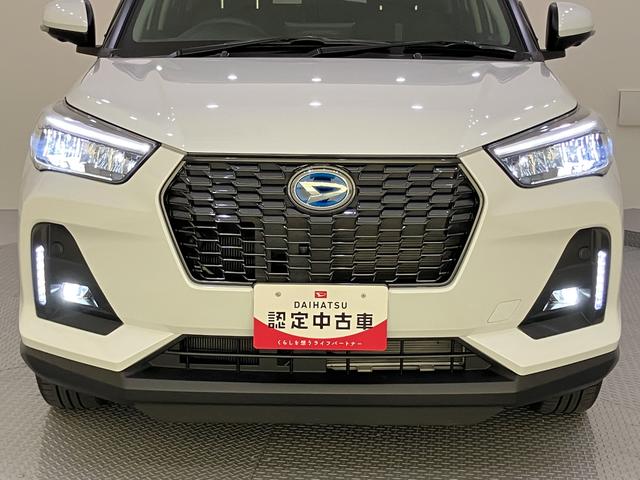ロッキープレミアムG HEVディスプレイオーディオ 電格ドアミラー 衝突被害軽減装置 アダクティブクルーズ スマートキー&プッシュスタート USB LEDヘッドランプ 前席シートヒーター 車線逸脱防止 オートハイビーム(山口県)の中古車