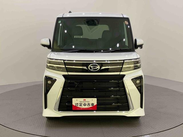 タントカスタムＲＳパノラマモニター付き　両側ＰＷスライドドア　緊急ブレーキ　ＬＫＡ　プッシュスタートスマートキー　電動格納ドアミラー　シートＨ　キーフリーキー　ターボ車　ＬＥＤヘッドライト　オートＬＥＤ　アルミホイール（山口県）の中古車