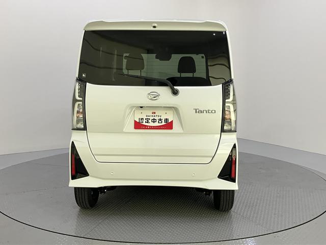 タントカスタムＸリミテッド両側自動ドア　衝突軽減システム　電動格納ミラー　オートＬＥＤ　オートクルーズコントロール　スマートキー　ＥＴＣ　ＬＥＤヘッドランプ　全周囲カメラ　アルミホイール　車線逸脱警報　キーフリーシステム（山口県）の中古車