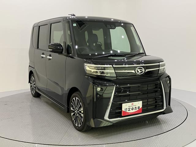 タントカスタムＲＳリミテッド誤発進抑制機能　車線逸脱警報　ターボエンジン　ＥＴＣ　両側パワースライドドア　スマートキー　シートヒーター　ＬＥＤ　ＡＢＳ　Ｉ−ＳＴＯＰ　アルミホイール　オートマチックハイビーム　オートライト（山口県）の中古車