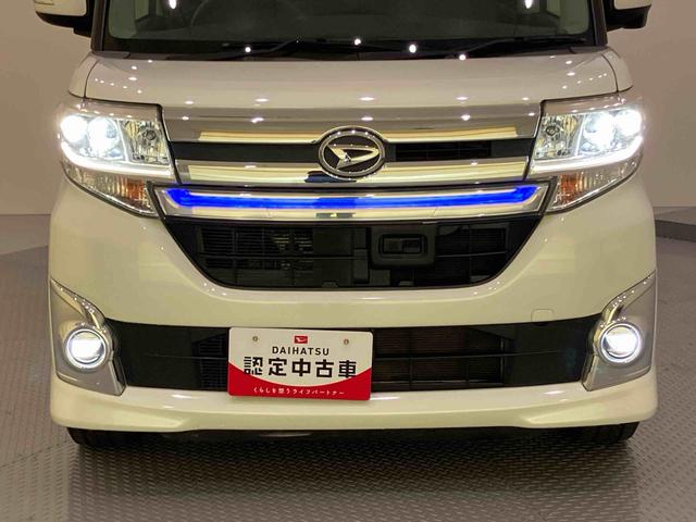 タントカスタムＲＳ　トップエディションＳＡIIオートミラー　ターボ車　車線逸脱警報装置　Ｓキー　両側オートスライドドア　ワンオーナー車　ＡＢＳ　キーフリーシステム　アルミホイール　エアバック　衝突被害軽減Ｂ（山口県）の中古車