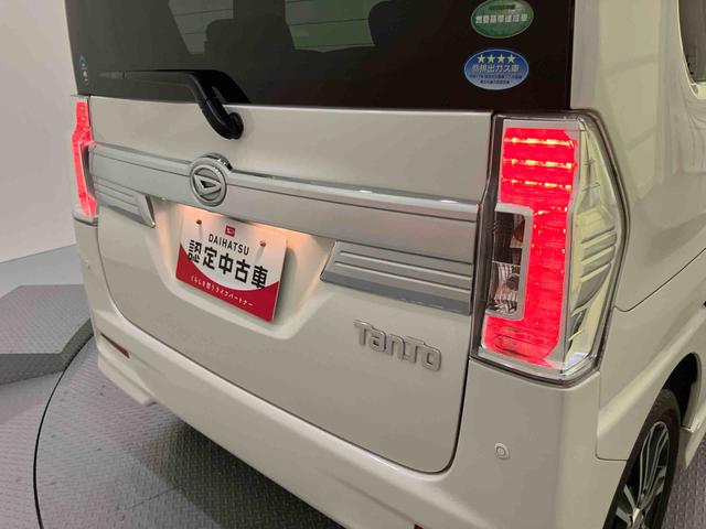 タントカスタムＲＳ　トップエディションＳＡIIオートミラー　ターボ車　車線逸脱警報装置　Ｓキー　両側オートスライドドア　ワンオーナー車　ＡＢＳ　キーフリーシステム　アルミホイール　エアバック　衝突被害軽減Ｂ（山口県）の中古車