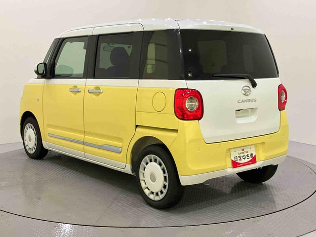 ムーヴキャンバスストライプスGターボ電動格納式ミラー ターボ車 シートヒータ スマートキー キーフリー エアバッグ ABS マルチカメラ LEDヘットライト(山口県)の中古車