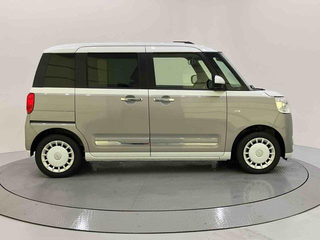ムーヴキャンバスストライプスG電動格納ドアミラー シートヒータ LEDライト スマートキー キーフリー 運転席エアバック ABS 全方位モニタ(山口県)の中古車